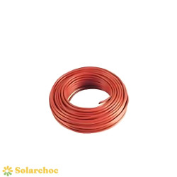 Câble solaire photovoltaïque 6mm² rouge - vendu au mètre 