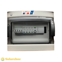 Coffret de protection AC courant alternatif et parafoudre 36kW triphasé (C63) MadenR 