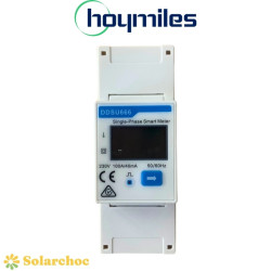 Compteur analyseur / smart meter CHINT DDSU 666 CT pour micro onduleurs HOYMILES avec tore de mesure monophasé 