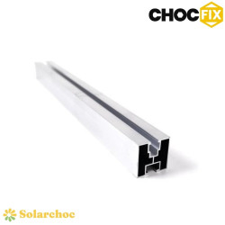 Rail alu longueur 240cm CHOCFIX pour panneaux solaires 