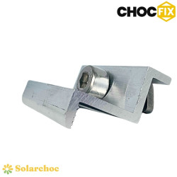 Clame / bride de fin de rail CHOCFIX pour panneaux solaires épaisseur 30 mm 