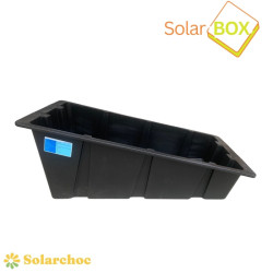 Support au sol bac à lester SOLARBOX pour panneaux solaires de 1035 à 1052 mm. 