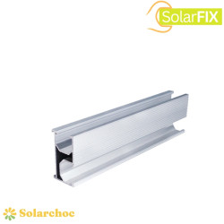 Rail alu longueur 2 mètres pour panneaux solaires