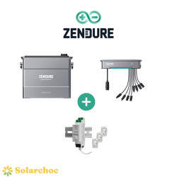 Kit ZENDURE Batterie AB2000S + HYPER 2000 + SHELLY PRO 3EM